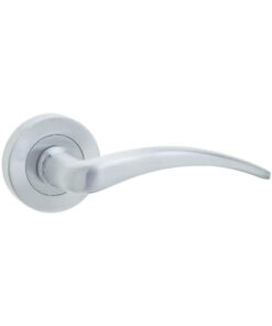 IRONMONGERY SOLUTIONS Lock Pack of Door Handle In Satin Chrome Finish