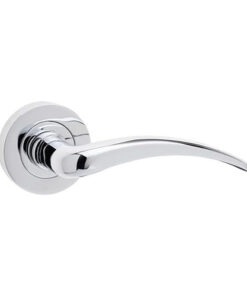IRONMONGERY SOLUTIONS Bathroom Pack of Door Handle,Turns & Releases & Hinges - Pack of Door Handle in Polished Chrome Finish