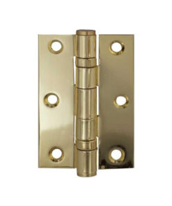 IRONMONGERY SOLUTIONS Lock Pack of Door Handle, 3 Lever Sashlocks,Escutcheons & Hinges - Pack of Door Handle in PVD Finish