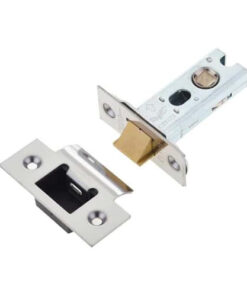 IRONMONGERY SOLUTIONS Bathroom Pack of Door Handle,Bathroom Locks, Turns & Releases & Hinges - Pack of Door Handle in Satin Chrome Finish