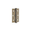 IRONMONGERY SOLUTIONS Latch Pack of Door Handle, Tubular Latch & Hinges - Pack of Door Handle in Antique Brass Finish