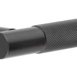 IRONMONGERY SOLUTIONS Lock Pack of Door Handle, 2 Lever Sashlocks, Escutcheon & Hinges - Pack of Door Handle in Matt Black Finish