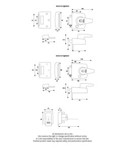British Standard High Security Nightlatch Door Lock