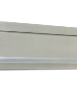 Satin stainless letter plate