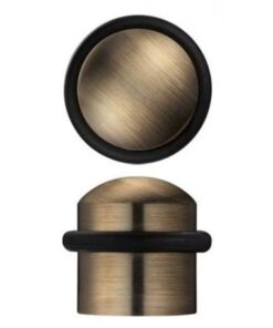 Zoo hardware solid domed top floor mounted concealed fix door stop 31mm diameter zab86 (florentine bronze)