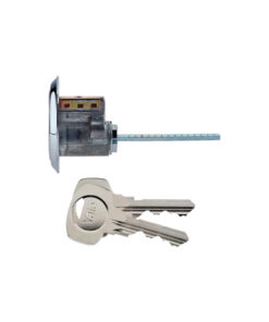 Yale 1109 Replacement Rim Cylinder-Satin Chrome