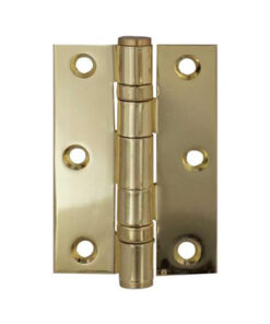 IRONMONGERY SOLUTIONS Bathroom Pack of Door Handle, Bathroom Locks, Turns & Releases & Hinges - Pack of Door Handle in PVD Finish