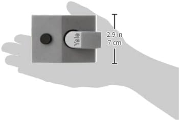 Deadlocking Nightlatch, Dark Metallic Finish/Brass Cylinder, High Security, with Automatic Deadlock