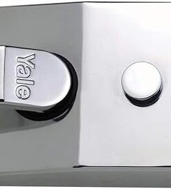 Deadlocking Nightlatch, Chrome Finish, High Security with Automatic Deadlock