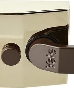 Deadlocking Nightlatch Brass Finish, High Security with Automatic Deadlock, Brasslux