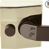 Deadlocking Nightlatch Brass Finish, High Security with Automatic Deadlock, Brasslux