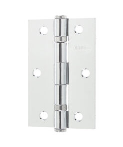Frelan Hardware 89x58x2mm Ball Bearing Hinges, Polished Chrome Finish - J8501PC