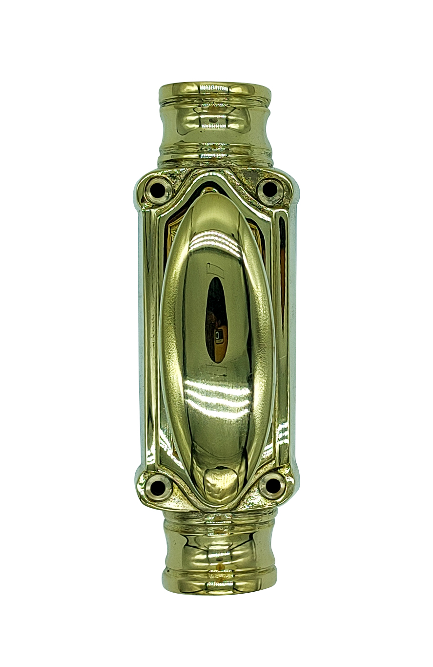 Classic Door Espagnolette Bolt / Cremone Bolt 9 Feet - Polished Brass Unlacquered - Image 7