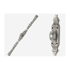 Floral Espagnolette Bolt Or Cremone Bolt -: Upto 9′ Satin Nickel