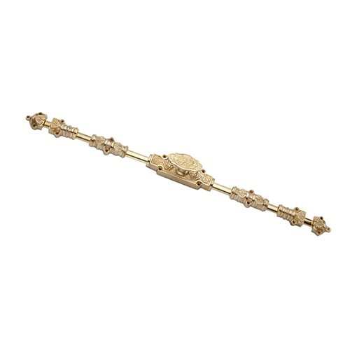 Ornate Espagnolette Bolt Or Cremone Bolt -Upto 9′ Polished Brass - Image 2