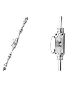 Classic Espagnolette Bolt Or Cremone Bolt - Upto 9′ Polished Chrome