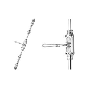 Victorian Lever Handle Espagnolette Bolt Or Cremone Bolt -Upto 9′