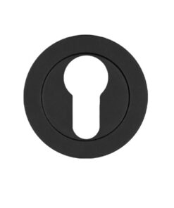 Zoo Hardware Rosso Tecnica Grade 304 Stainless Steel Euro Profile Escutcheons