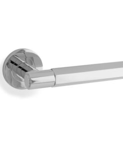 Alexander & Wilks Spitfire Hex Door Handles On Round Rose - AW224