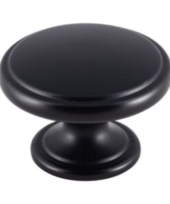 Carlisle Brass Oxford Knob - 32mm - Matt Black