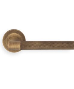 Carlisle Brass Manital Hey Rete Door Handles On Round Rose - HN5 (sold in pairs)