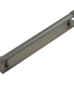 Frelan Hoxton Sturt Cabinet Handle on Back Plate 224mm cc Dark Bronze HOX460DB-HOX5060DB