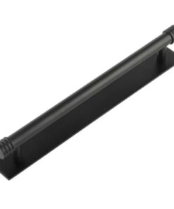 Frelan Hoxton Sturt Cabinet Handle on Back Plate 224mm cc Matt Black HOX460MB-HOX5060MB