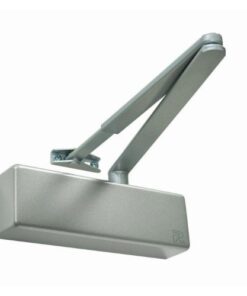 Rutland TS.3204 Door Closer, BC c/w Cover, Flatbar Armset Satin Nickel