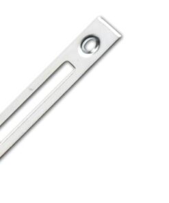 ERA 450-96 Rim Budget Lock Angled Striker Plate Zinc Plate
