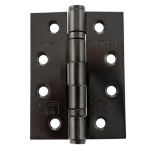 Atlantic Ball Bearing Hinges Grade 13 Fire Rated 4″ x 3″ x 3mm – Black Nickel
