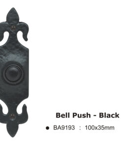 Bell Push – Black -100X35MM