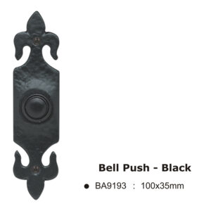 Bell Push – Black -100X35MM