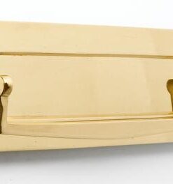 Letter Plate With Knocker -250X75Mm