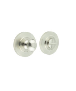 Burlington Turns & Releases Inner 1 Plain Rose Satin Nickel