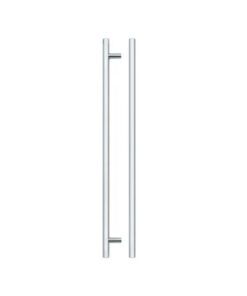 Zoo Hardware TDFPT-288-348CP T Bar Cabinet handle 288mm CTC, 348mm Total length Polished Chrome Finish