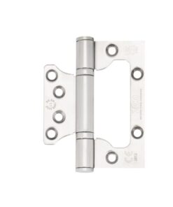Zoo Hardware Flush / Interleaf Hinge Pair – CE/UKCA – Grade 11 – Satin Stainless Steel ZHSSFH-243S