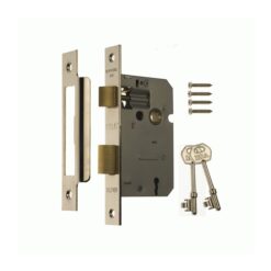 Era 473-62 3 Lever Sashlock 2 1/2″ Chrome Card 64mm Polished Chrome