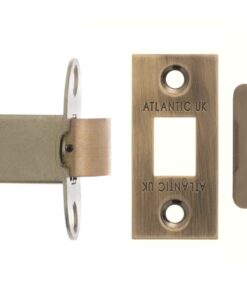 Atlantic Heavy Duty Bolt Through Tubular Latch 4″ – Antique Brass