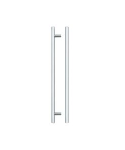 Zoo Hardware TDFPT-224-284CP T Bar Cabinet handle 224mm CTC, 284mm Total length Polished Chrome Finish