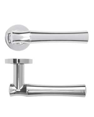 Aldo Lever On Round Rose Polished Chrome