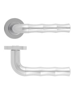 Vasco Lever On Round Rose Polished Chrome