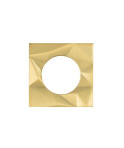 Spare Frattura Lever Square Rose Pack Satin Brass