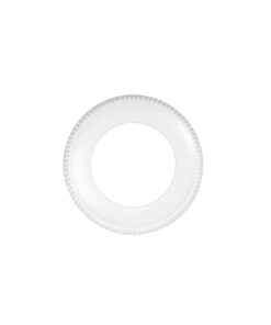 Spare Tempo Lever Round Rose Pack Powder Coat White