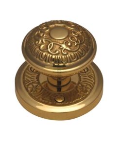 Heritage Brass Aydon Mortice Door Knobs, Polished Brass  (sold in pairs)