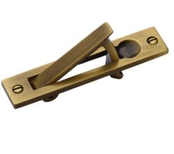 Heritage Brass Pocket Door Edge Pull, Antique Brass  (sold in singles)