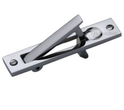 Heritage Brass Pocket Door Edge Pull, Polished Chrome  (sold in singles)