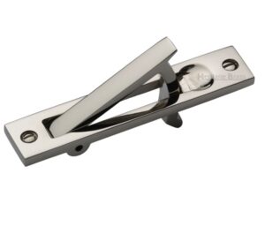 Heritage Brass Pocket Door Edge Pull, Polished Nickel (sold in singles)