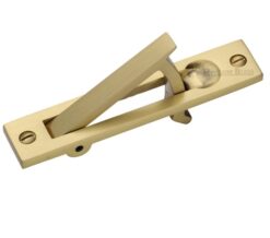 Heritage Brass Pocket Door Edge Pull, Satin Brass  (sold in singles)