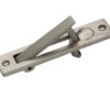 Heritage Brass Pocket Door Edge Pull, Satin Nickel  (sold in singles)