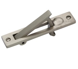 Heritage Brass Pocket Door Edge Pull, Satin Nickel (sold in singles)